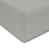 Coussin de canapé d'extérieur Gris 60 x 60 x 8 cm Polyester 531496531496