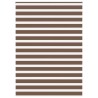 Store zèbre marron 165x230cm largeur du tissu 160,9cm polyester 531499531499