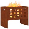 Braise Marron 50 x 30 x 40 cm Acier 531500531500