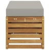 Banc de Jardin Bois d'Acacia Massif Naturel 531502531502