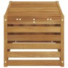 Banc de Jardin Naturel 79 x 43 x 37 cm Bois d'Acacia Massif 531506531506