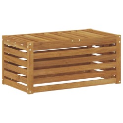 Banc de Jardin Naturel 79 x 43 x 37 cm Bois d'Acacia Massif 531506531506
