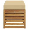Banc de Jardin Bois d'Acacia Massif Naturel 531507531507