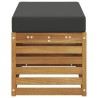 Banc de Jardin Bois d'Acacia Massif Naturel 531509531509
