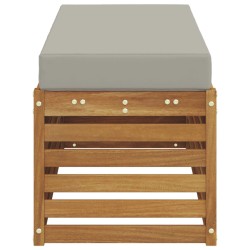 Banc de Jardin Bois d'Acacia Massif Naturel 531517531517