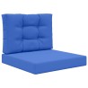 Coussin de canapé d'extérieur 2 pcs Turquoise Polyester 531518531518