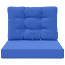 Coussin de canapé d'extérieur 2 pcs Turquoise Polyester 531518531518
