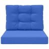 Coussin de canapé d'extérieur 2 pcs Turquoise Polyester 531518531518