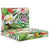 Coussin de canapé d'extérieur 2 pcs coloré Polyester 531521531521