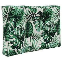 Coussin de canapé d'extérieur 2 pcs Motif feuille Polyester 531522531522