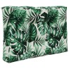 Coussin de canapé d'extérieur 2 pcs Motif feuille Polyester 531522531522