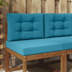 Coussin de canapé d'extérieur 2 pcs Bleu royal Polyester 531523531523