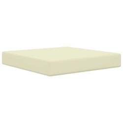 Coussin de canapé d'extérieur 3 pcs Crème Polyester 531525531525
