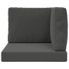 Coussin de canapé d'extérieur 3 pcs Anthracite Polyester 531526531526