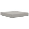 Coussin de canapé d'extérieur 3 pcs Gris Polyester 531527531527