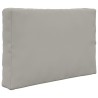 Coussin de canapé d'extérieur 3 pcs Gris Polyester 531527531527