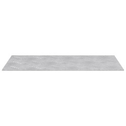 Nez de marche Rectangulaire 2 pcs Argenté 50 x 25 cm Aluminium 531530531530