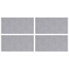 Nez de marche Rectangulaire 4 pcs Argenté 50 x 25 cm Aluminium 531531531531