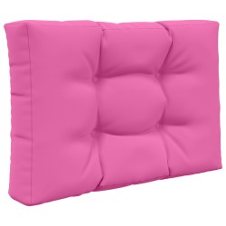 Coussin de canapé d'extérieur 2 pcs Rose Polyester 531533531533