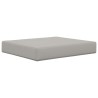 Coussin de canapé d'extérieur 2 pcs Gris Polyester 531534531534