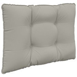 Coussin de canapé d'extérieur 2 pcs Gris Polyester 531534531534