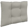 Coussin de canapé d'extérieur 2 pcs Gris Polyester 531534531534