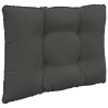 Coussin de canapé d'extérieur 2 pcs Anthracite Polyester 531535531535