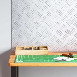 Nez de marche Rectangulaire 4 pcs Argenté 50 x 25 cm Aluminium 531536531536