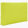 Coussin de canapé d'extérieur 3 pcs Vert Polyester 531538531538