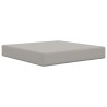 Coussin de canapé d'extérieur 3 pcs Gris Polyester 531539531539