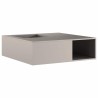 Foyer de cheminée Marron 100 x 100 x 30 cm Acier patiné 531543531543