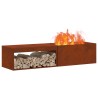 Braise Marron 160 x 45 x 35 cm Acier 531545531545