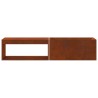 Braise Marron 160 x 45 x 35 cm Acier 531545531545