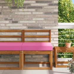 Coussin de canapé d'extérieur Rose 60 x 60 x 8 cm Polyester 531546531546