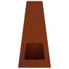 Foyer de cheminée Marron 50 x 35 x 100 cm Acier patiné 531548531548