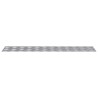 Nez de marche Rectangulaire 2 pcs Argenté 90 x 20 cm Aluminium 531549531549