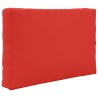 Coussin de canapé d'extérieur 3 pcs Rouge Polyester 531551531551