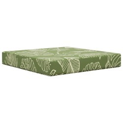 Coussin de canapé d'extérieur 3 pcs Modèle feuille Polyester 531552531552