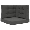 Coussin de canapé d'extérieur 3 pcs Anthracite Polyester 531553531553