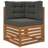 Coussin de canapé d'extérieur 3 pcs Anthracite Polyester 531553531553