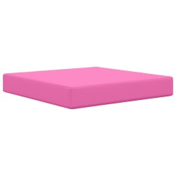 Coussin de canapé d'extérieur 3 pcs Rose Polyester 531555531555