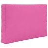 Coussin de canapé d'extérieur 3 pcs Rose Polyester 531555531555