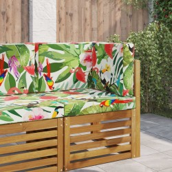 Coussin de canapé d'extérieur 3 pcs coloré Polyester 531556531556