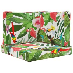 Coussin de canapé d'extérieur 3 pcs coloré Polyester 531556531556