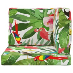 Coussin de canapé d'extérieur 3 pcs coloré Polyester 531556531556