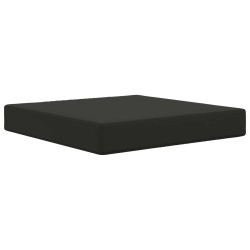 Coussin de canapé d'extérieur 3 pcs Noir Polyester 531557531557