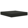 Coussin de canapé d'extérieur 3 pcs Noir Polyester 531557531557