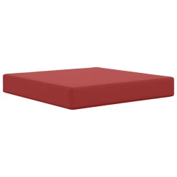 Coussin de canapé d'extérieur 3 pcs Bordeaux Polyester 531560531560