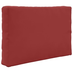 Coussin de canapé d'extérieur 3 pcs Bordeaux Polyester 531560531560