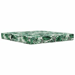 Coussin de canapé d'extérieur 2 pcs Motif feuille Polyester 531568531568